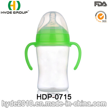 En gros 300ml PP enfants en plastique alimentant la bouteille (HDP-0715)